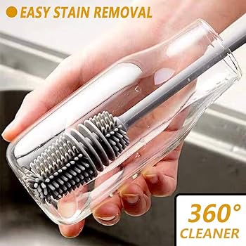 Silicone Bottle Cleaning Brush - Kitchen Tool