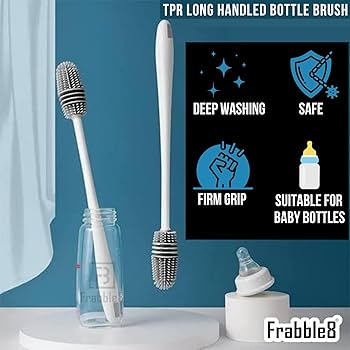 Silicone Bottle Cleaning Brush - Kitchen Tool